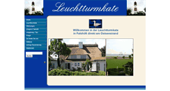 Desktop Screenshot of leuchtturmkate.de